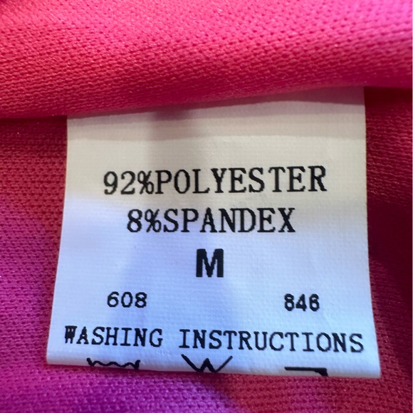 Pink All Over Sequined Spaghetti Strap Adjustable Strap Lined Tank Top - Picture 5 of 8